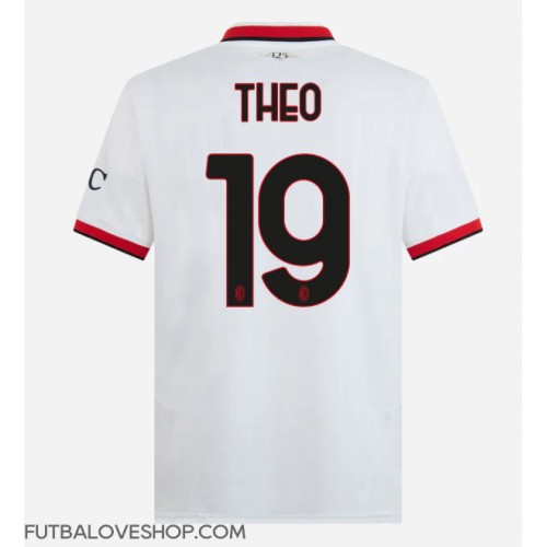 Dres AC Milan Theo Hernandez #19 Preč 2024-25 Krátky Rukáv